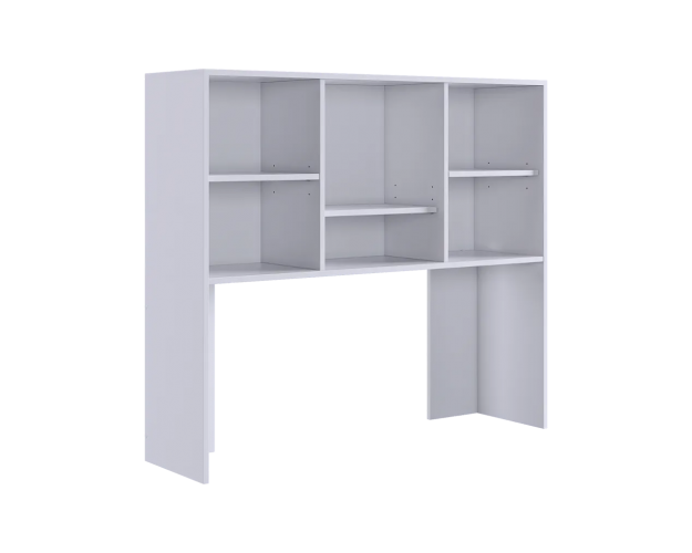 Надстройка компьютерного стола 1200 Лайт-2 белый