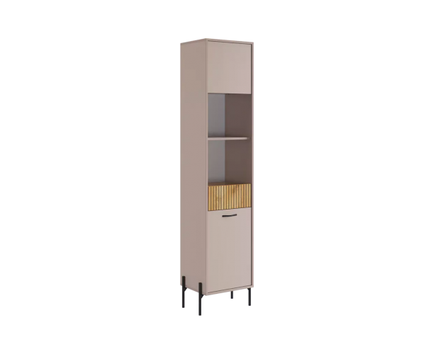 Модульная гостиная Доминика К3 кашемир / дуб крафт золотой