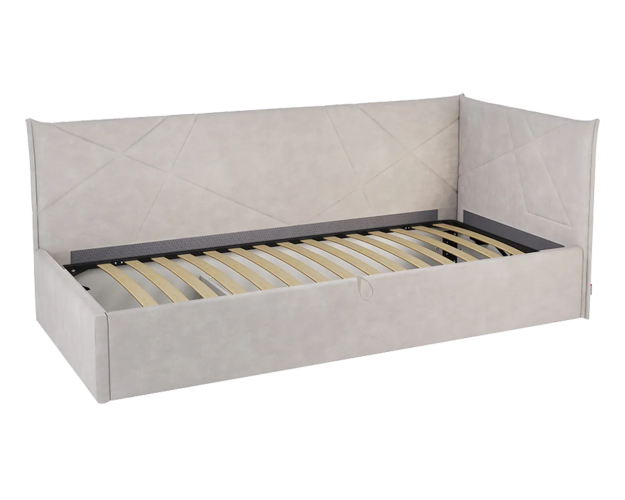Кровать-тахта Квест галька (велюр)