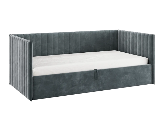 Кровать-софа Твикс графит (велюр)