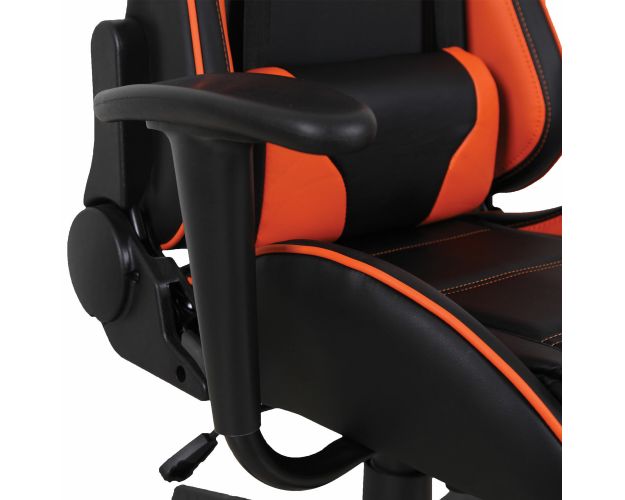 Кресло компьютерное BRABIX GT Racer GM-100 (черный, оранжевый)