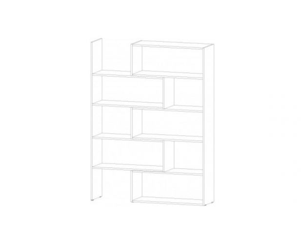 Полка универсальная Бостон дуб вотан